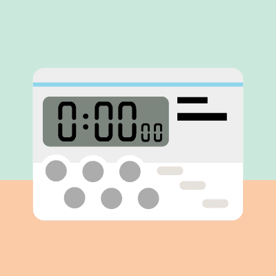 An illustration of a lab timer.