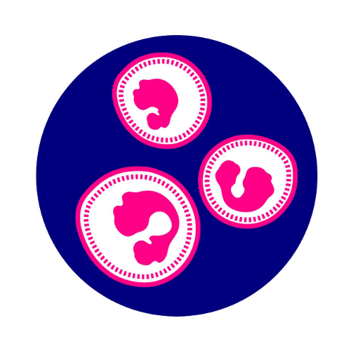 Illustration of a cancer cells.