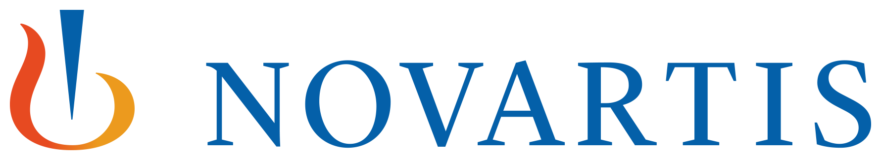 Novartis logo.
