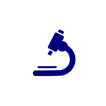 An icon of a microscope.