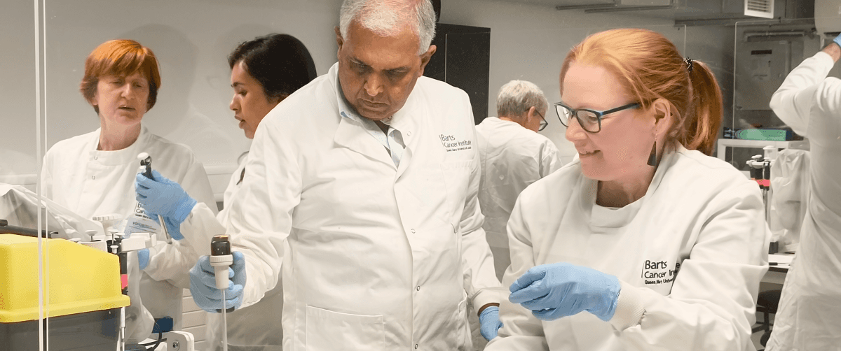 A photo of of Rashmi attending the VOICE event in 2025 sponsored by Cancer Research UK Patient Involvement.