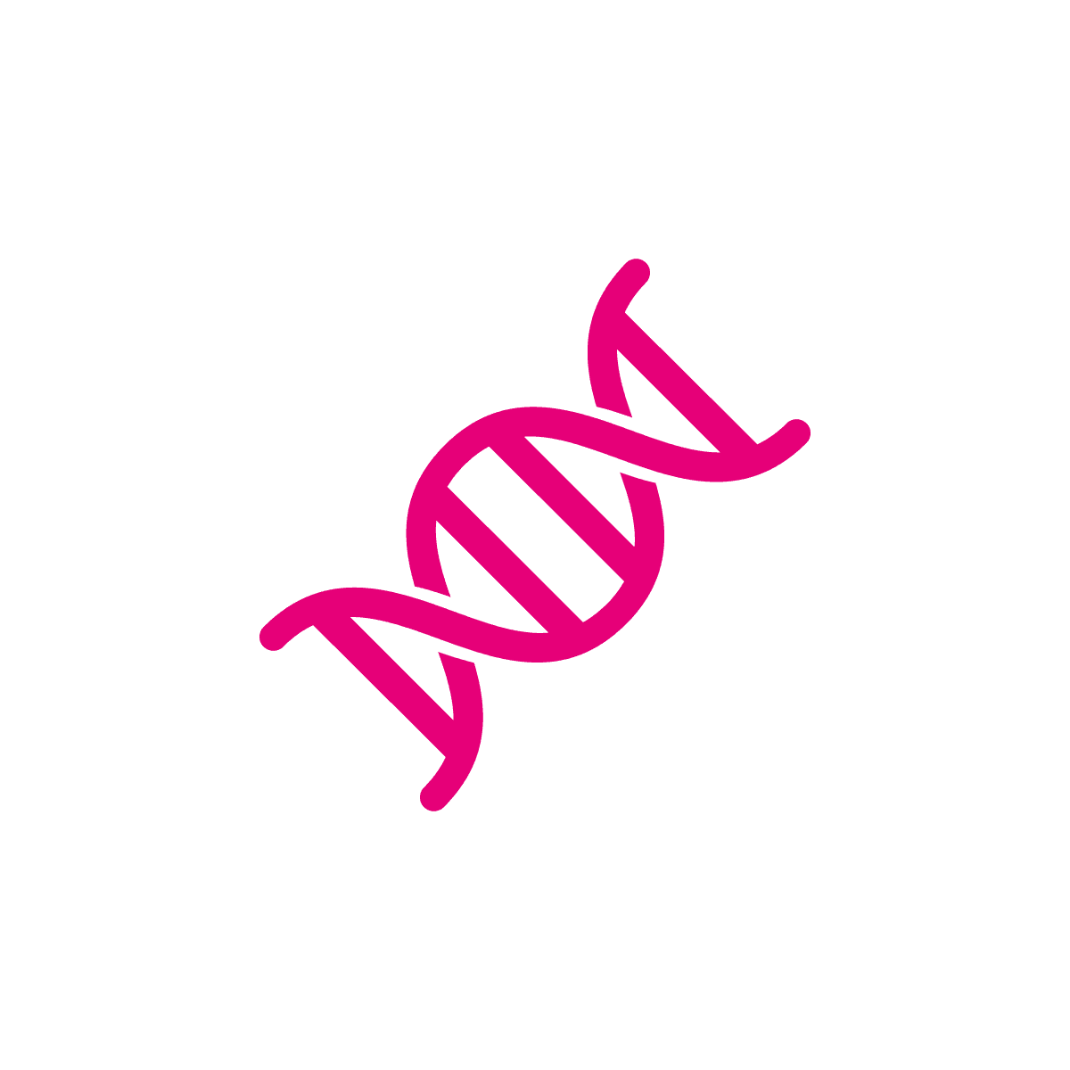 An icon of a string of DNA.