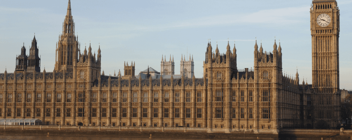 Houses of Parliament and Big Ben, Photographed across the river from the South Bank.