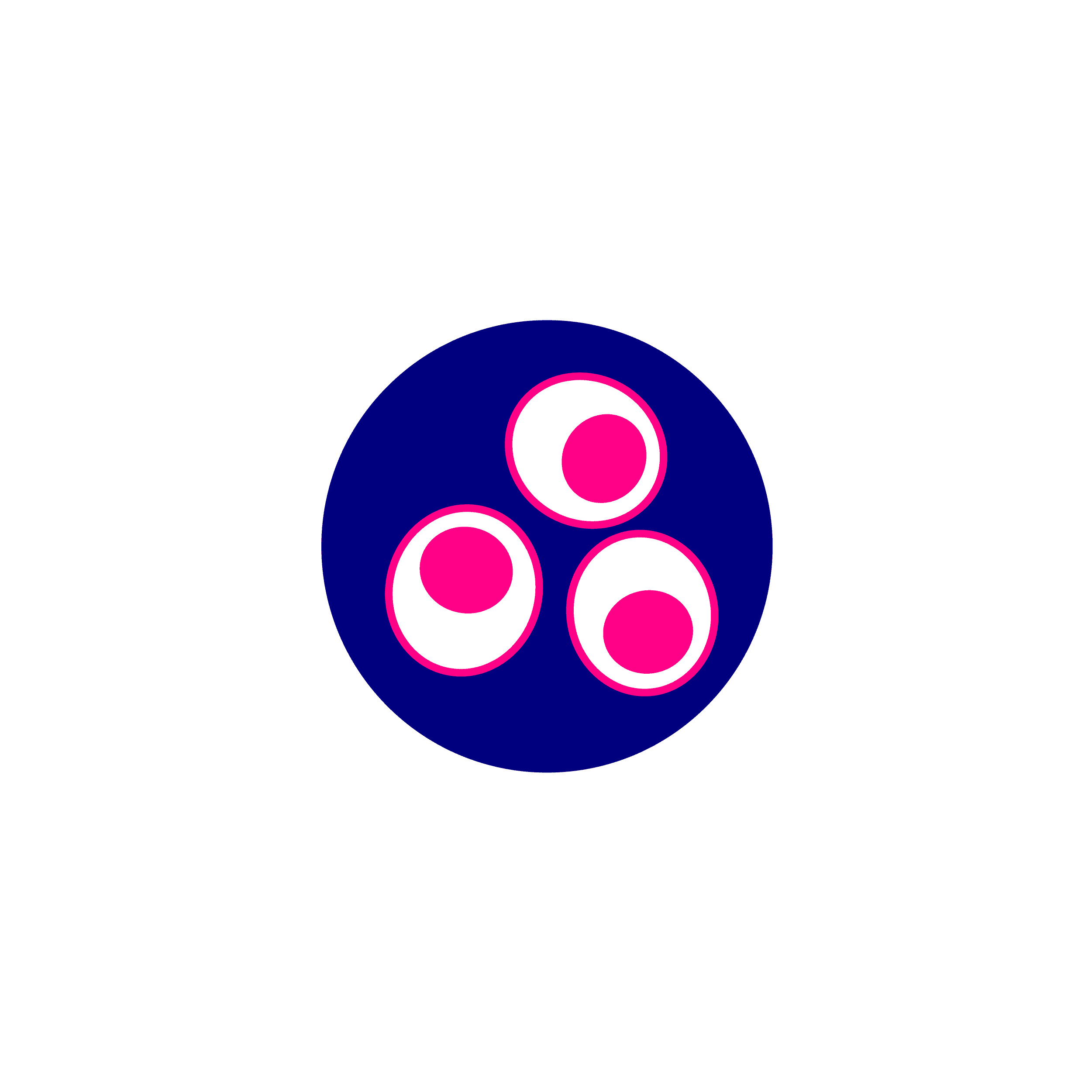 An icon of a Myeloma cell.